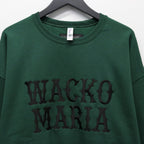 CREW NECK SWEAT SHIRT #GREEN [25FW-WMC-SS13]