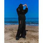 「RDA-01C」 - Dual Layers Aesthetic Trousers Chain #BLACK [GOOPI-25SS-FEB-03]