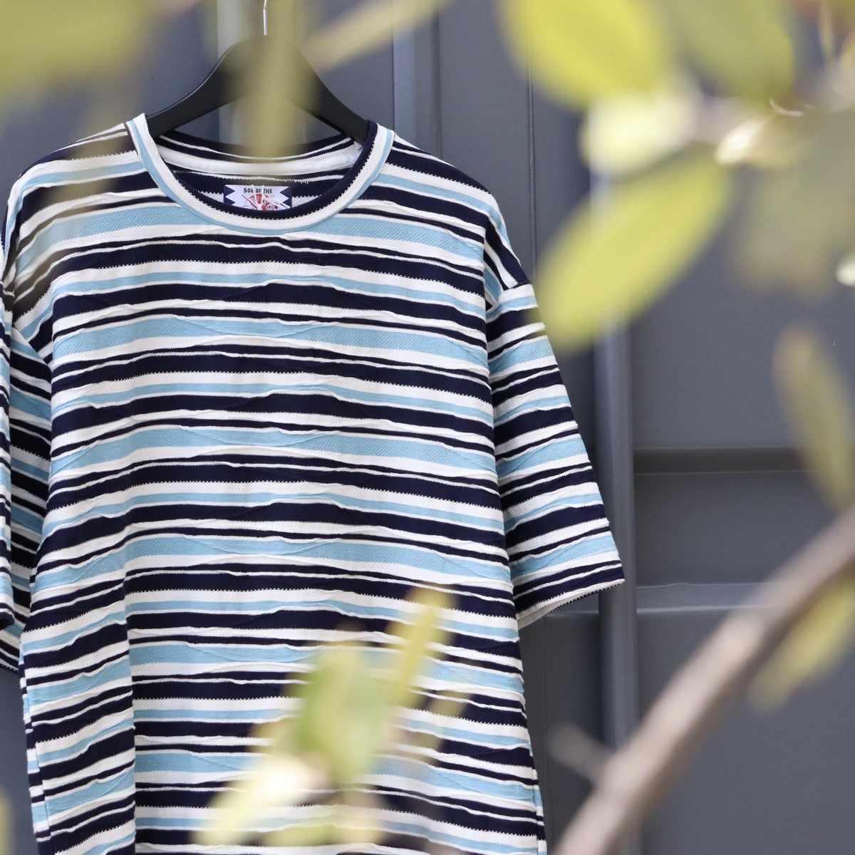 邊框 T 卹 #NAVY [SC2410-CT05]