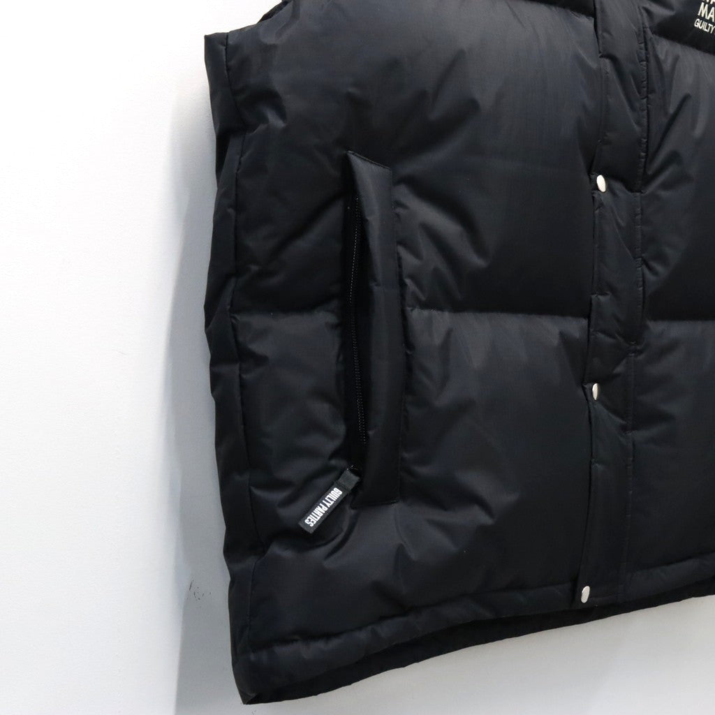 NANGA | DOWN VEST #BLACK [26FW-WMO-NA04]