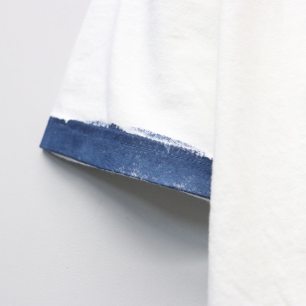 FER MOTORSPORT TRIM TEE #WHITE×NAVY [BW261-FMSTT]