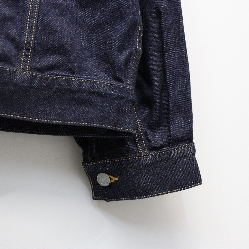 TRUCKER JACKET #INDIGO [25FW-WMO-BL20]