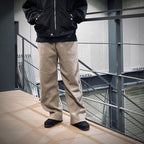 DBL KNIT JOG PANTS #CHARCOAL [CES27PT20]