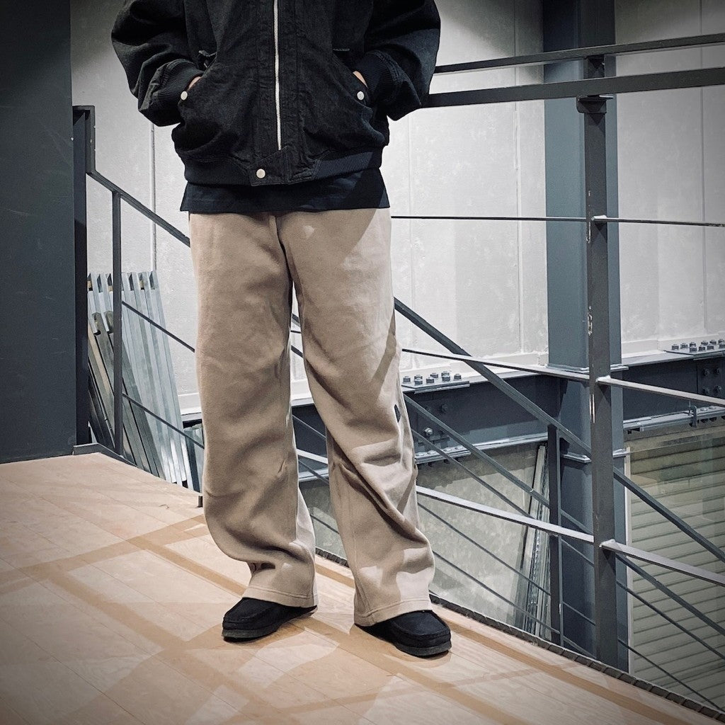 DBL KNIT JOG PANTS #CHARCOAL [CES27PT20]