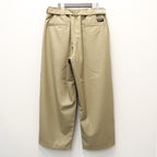 BAGGY SLACKS #Khaki [FW26-B11]