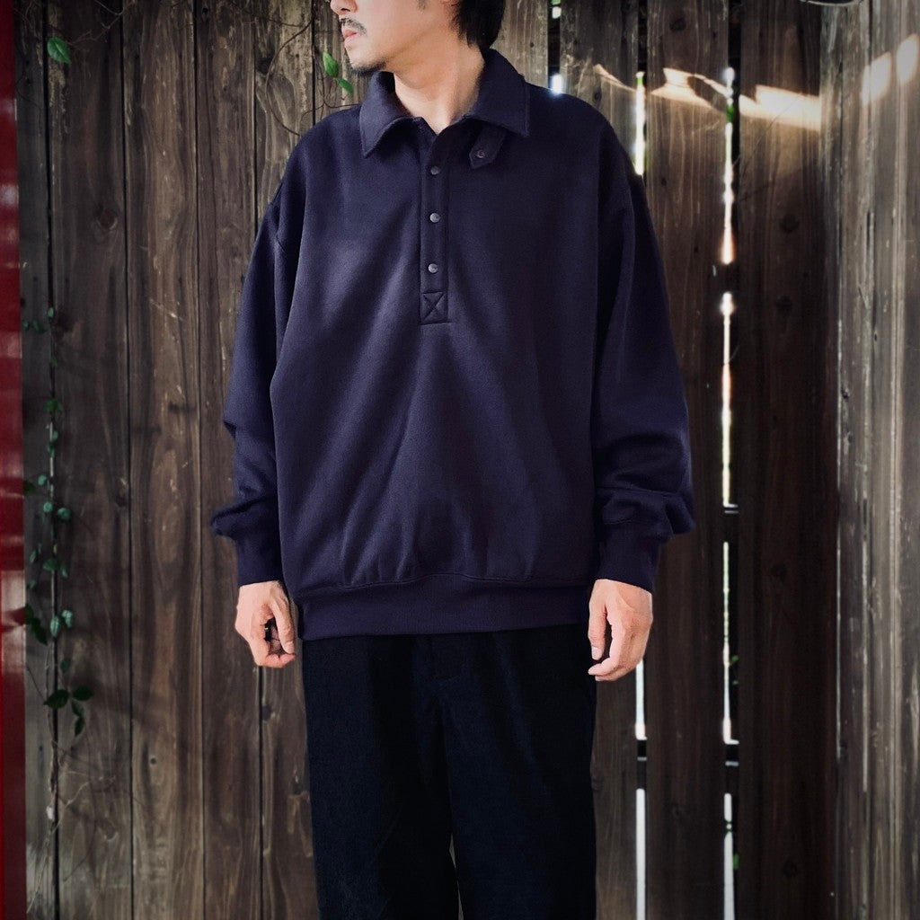 TECH SWEAT SNAP PULLOVER #PURPLE [BE-53025W] – cocorozashi