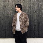 LEOPARD FATIGUE JACKET ( TYPE-2 ) #BEIGE [26SSE-WMO-ML04]