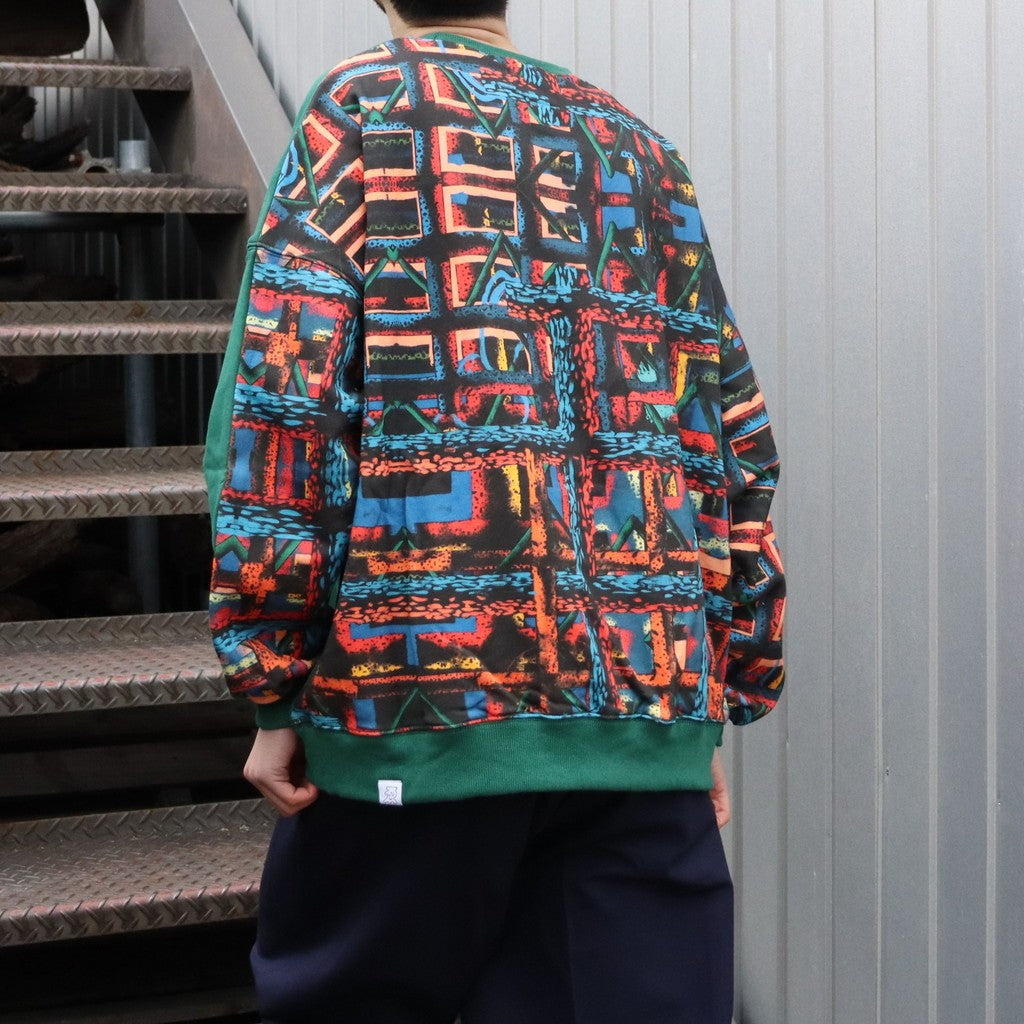 JULIEN CARD CREWNECK #Green [26SS-SW01]