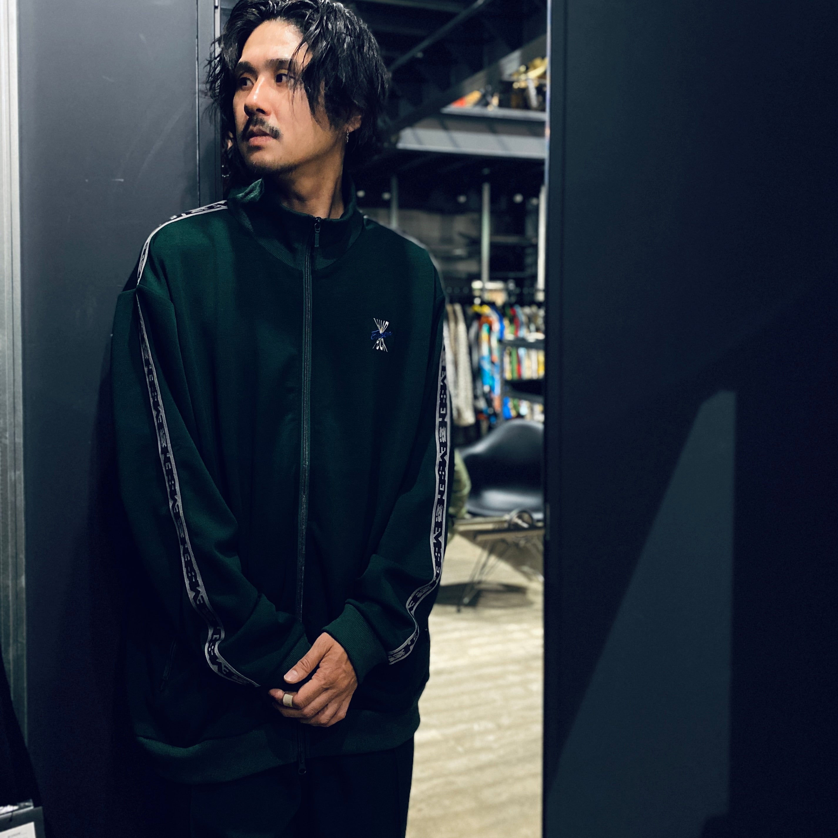 MIND TRACK JACKET #FOREST GREEN [23FW-JK08]