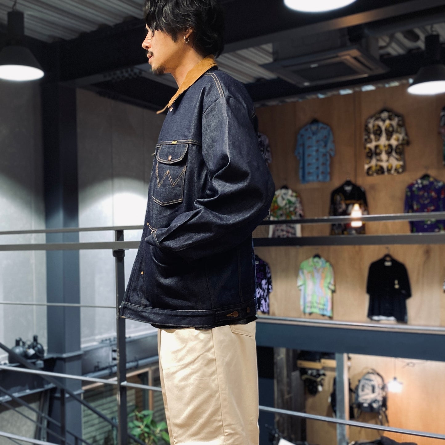 Wrangler | TRUCKER JACKET #INDIGO [23FW-WMO-WG01]