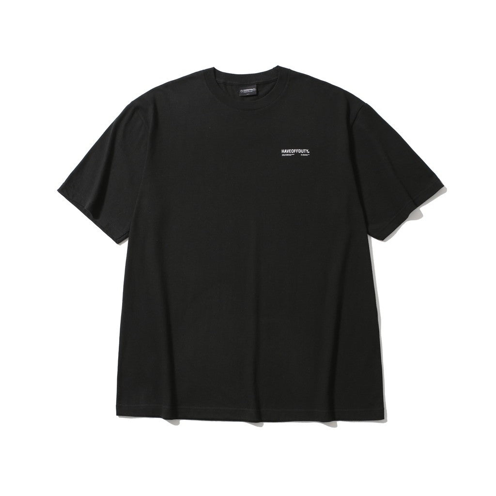 BASIC COTTON T-SHIRTS #BLACK [HOD26-01-TS008]