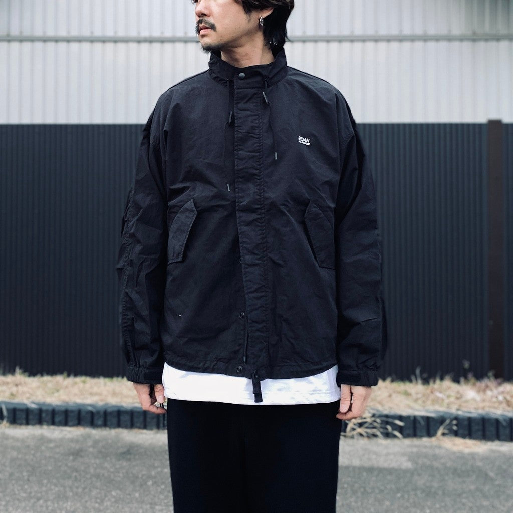 Stand Collar Jacket #Black [SD26S-JK05]