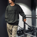 HEAVY WEIGHT CREW NECK SWEAT SHIRT -TYPE 3- #GREEN [23FW-WMC-SS06]