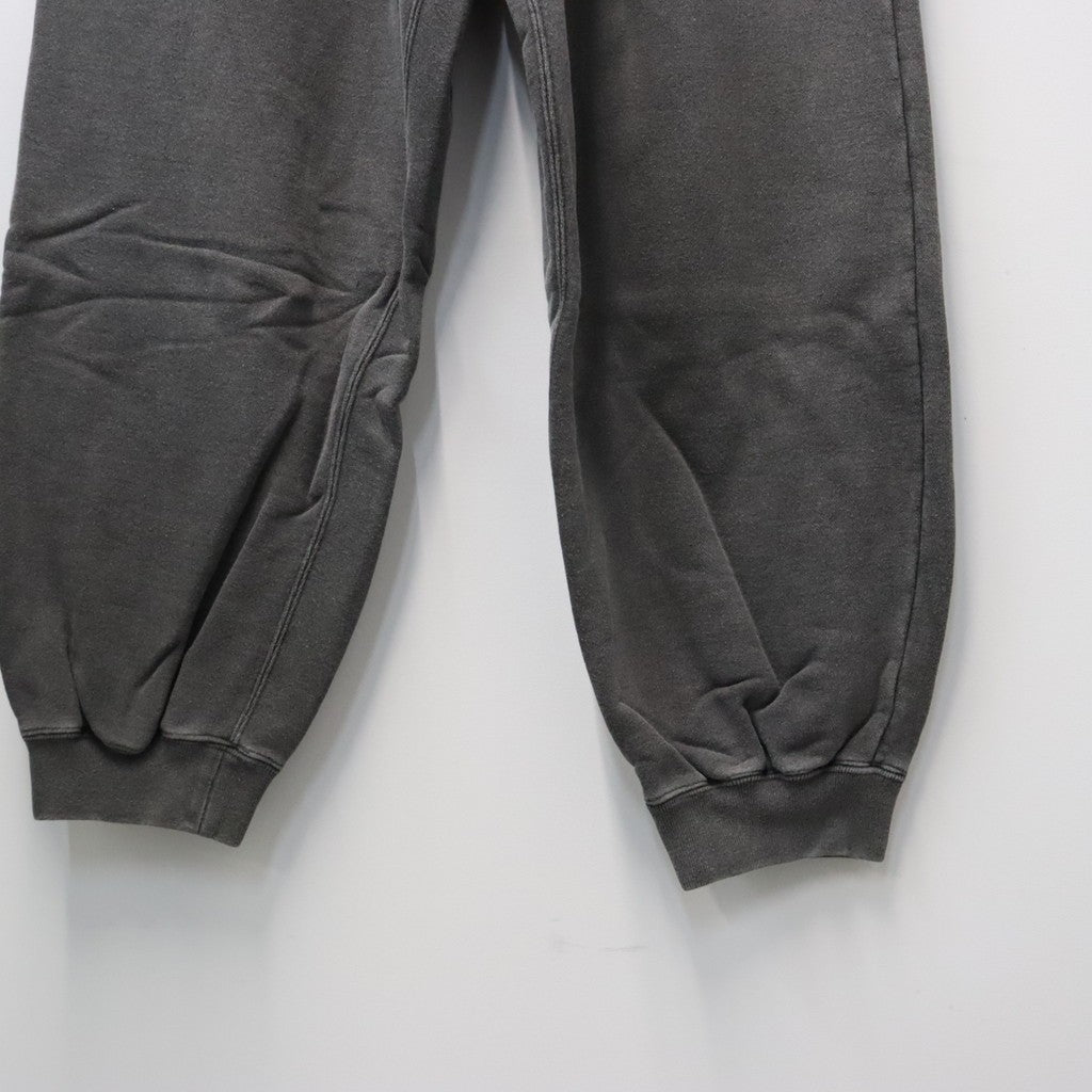 WASHED MIDDLE WEIGHT SWEAT PANTS #GRAY [26FWE-WMC-SP01]