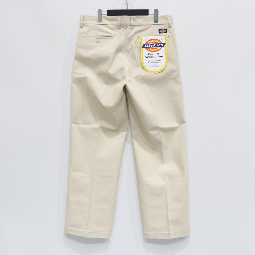 迪克斯 | 褶襉長褲 #米白色 [25SS-WMP-DC01]