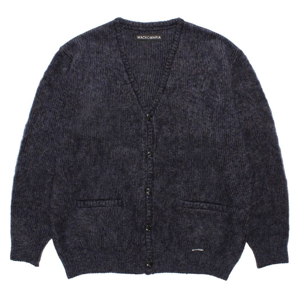 MIX MOHAIR CARDIGAN #PURPLE [26FW-WMK-KN04]