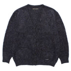 MIX MOHAIR CARDIGAN #PURPLE [26FW-WMK-KN04]