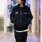 LEATHER VARSITY JACKET (TYPE-1) #BLACK [25FW-WMO-BL12]