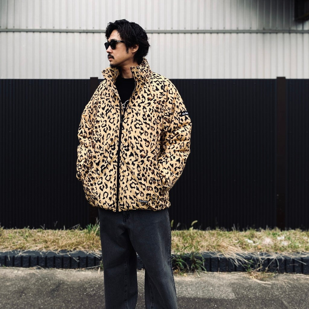 WILD THINGS | LEOPARD HAPPY JACKET #BEIGE [25FW-WMO-WT02