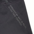 LABEL LOGO 衝浪短褲 #黑色 [SU25-B07]