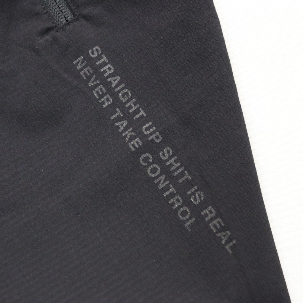 LABEL LOGO 衝浪短褲 #黑色 [SU25-B07]