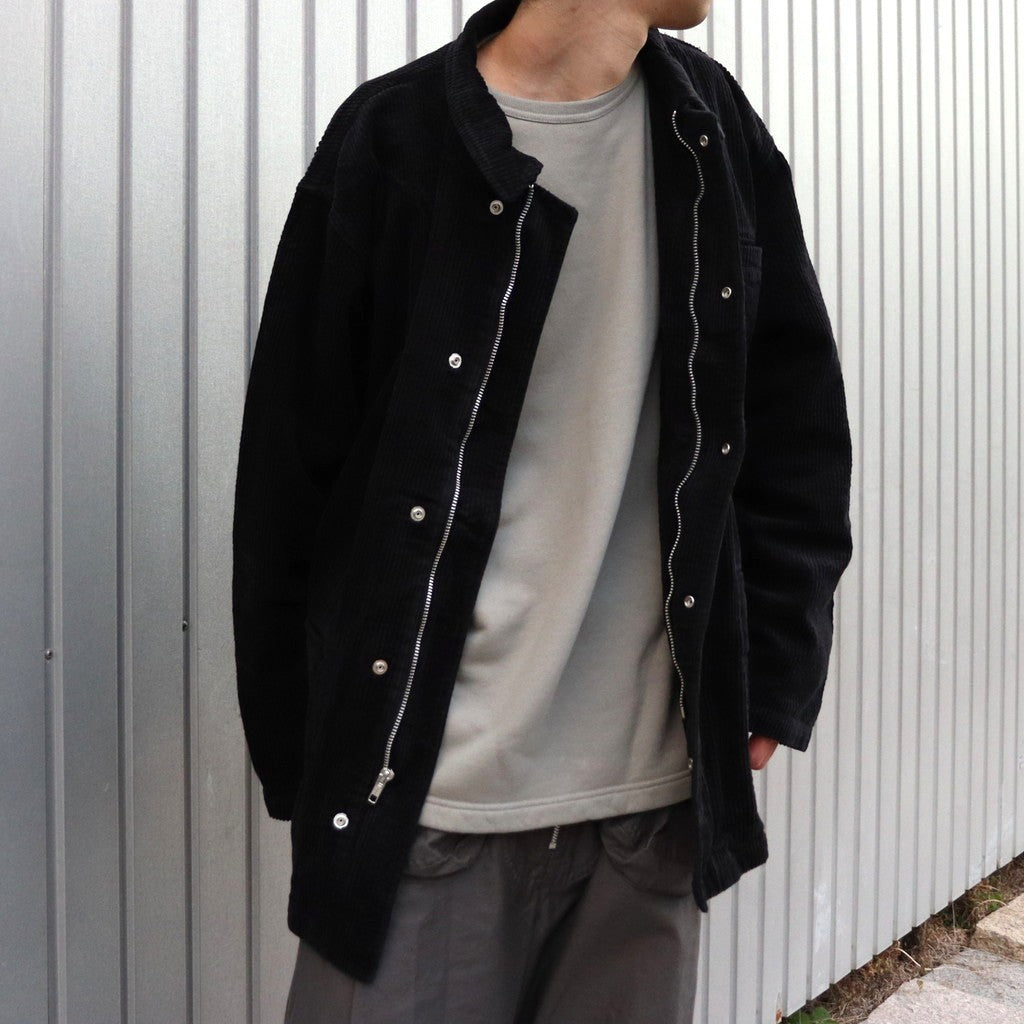 6W CORD ZIP JACKET #BLACK [CES28JK19] – cocorozashi