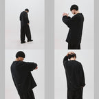 "X_Model-03" Just A Normal L/S Tee #BLACK [GOOPI-24AW-NOV-01]