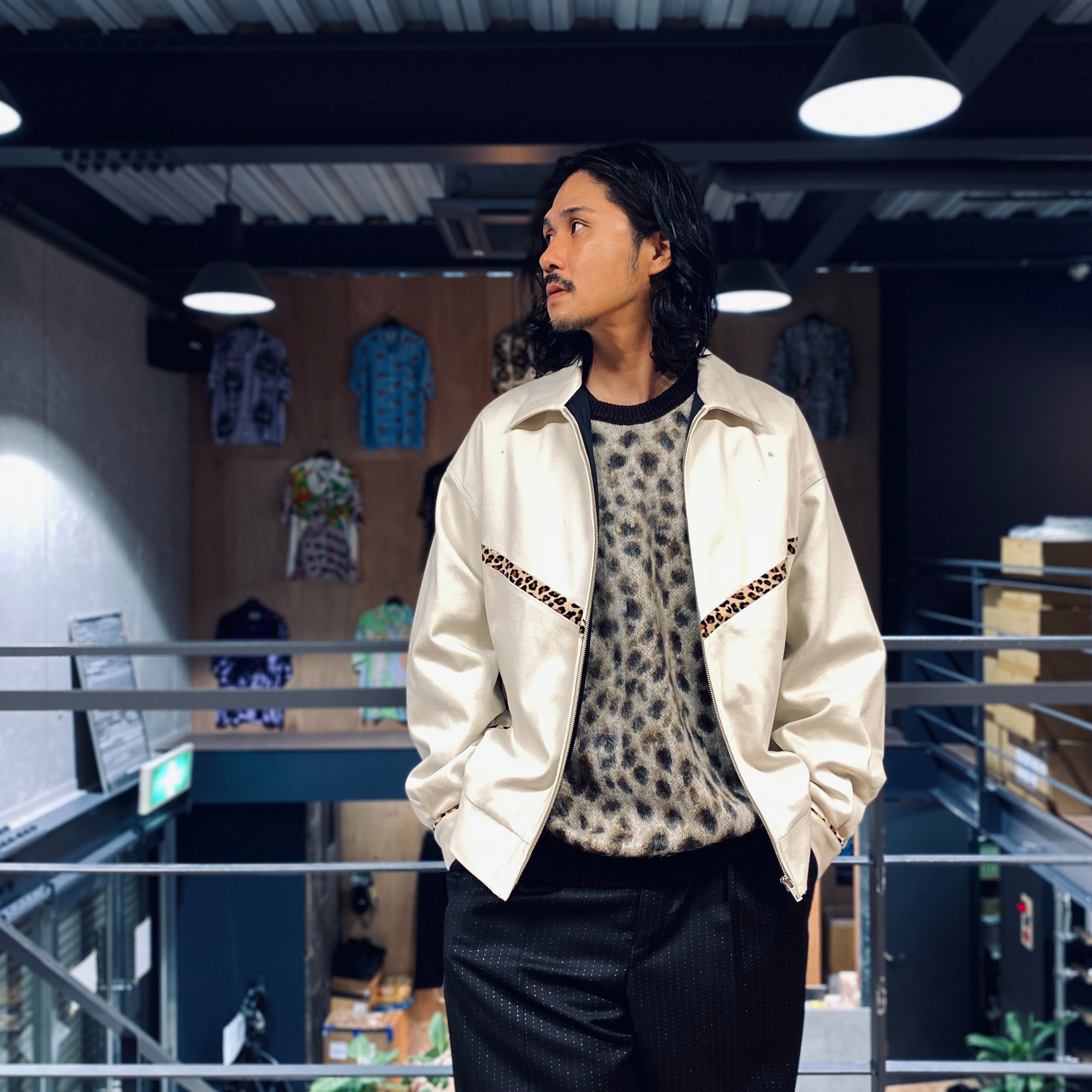 WESTERN JACKET -TYPE 1- #OFFWHITE [23FW-WMO-BL11]