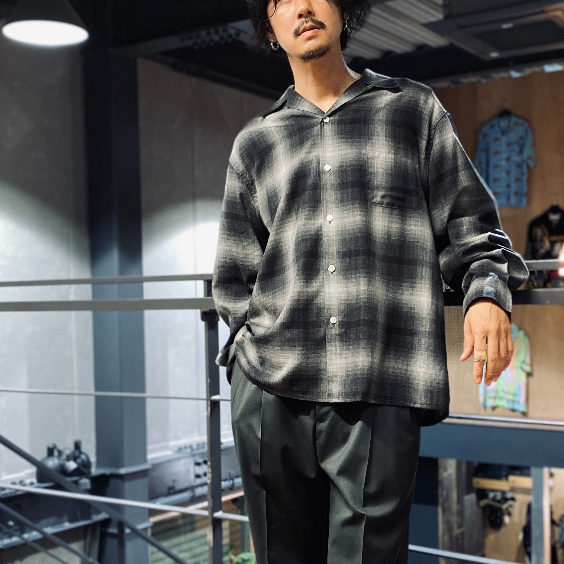 DOUBLE PLEATED TROUSERS #D-KHAKI [23FW-WMP-TR12]