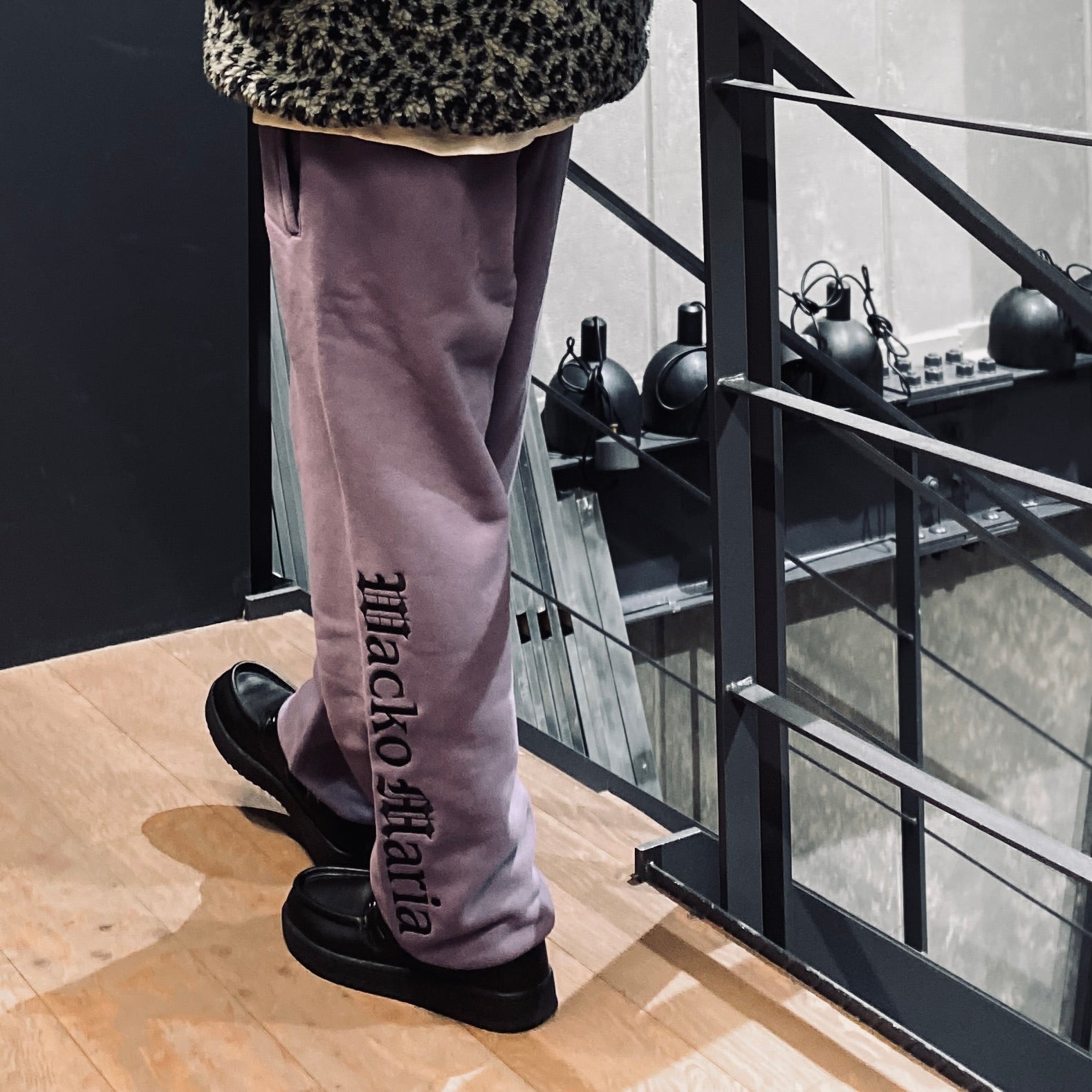 MIDDLE WEIGHT SWEAT PANTS #PURPLE [23SS-WMC-SP02]