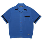 KNIT SHIRT ( TYPE-2 ) #BLUE [26SS-WMK-KN02]