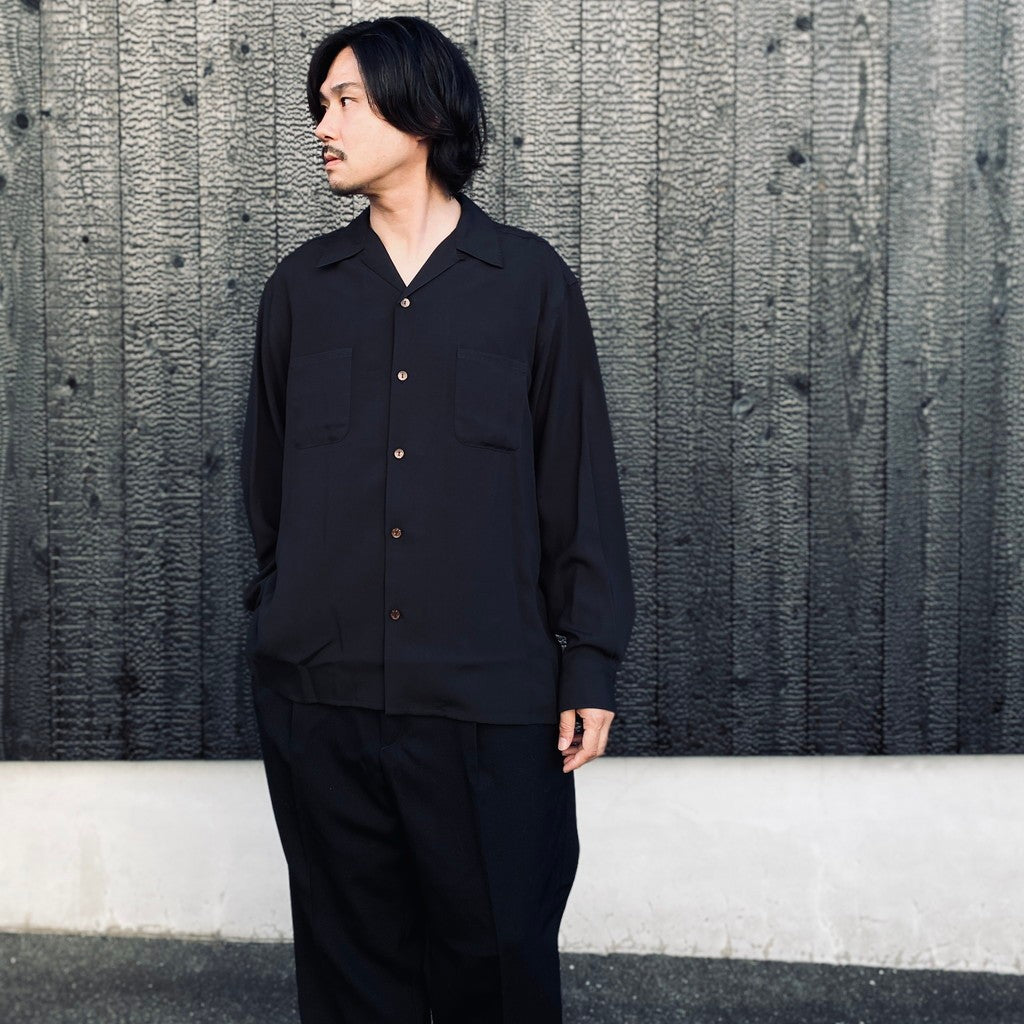 50'S SHIRT L/S ( TYPE-1 ) #CHARCOAL [26FW-WMS-OC03]