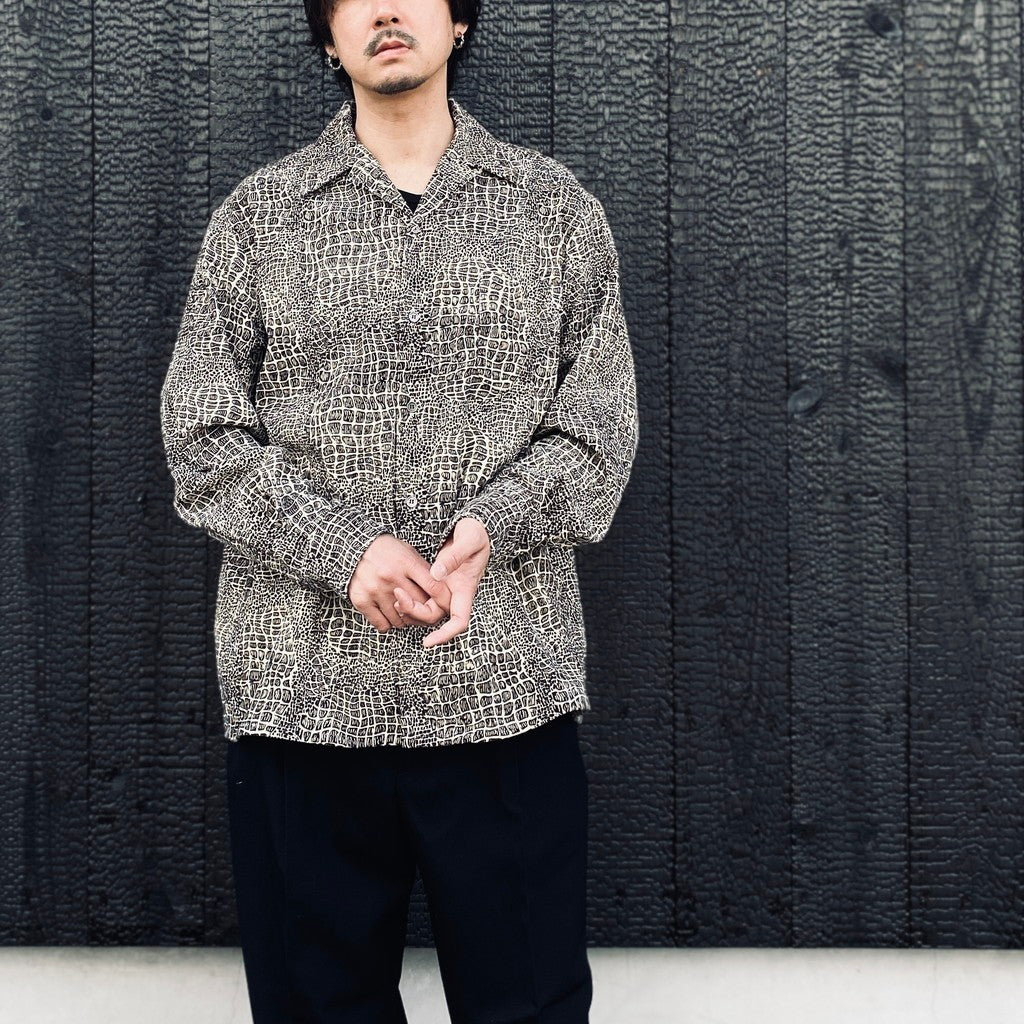 WOLF'S HEAD | 50'S SHIRT L/S ( TYPE-2 ) #ONE [WOLFSHEAD-WM-OC14]