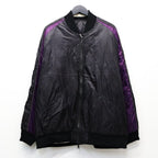 REVERSIBLE 「SKAJAN」 DOWN JACKET #BK×OFF / BK×D.PURPLE [TAION-JK04JS-N1]