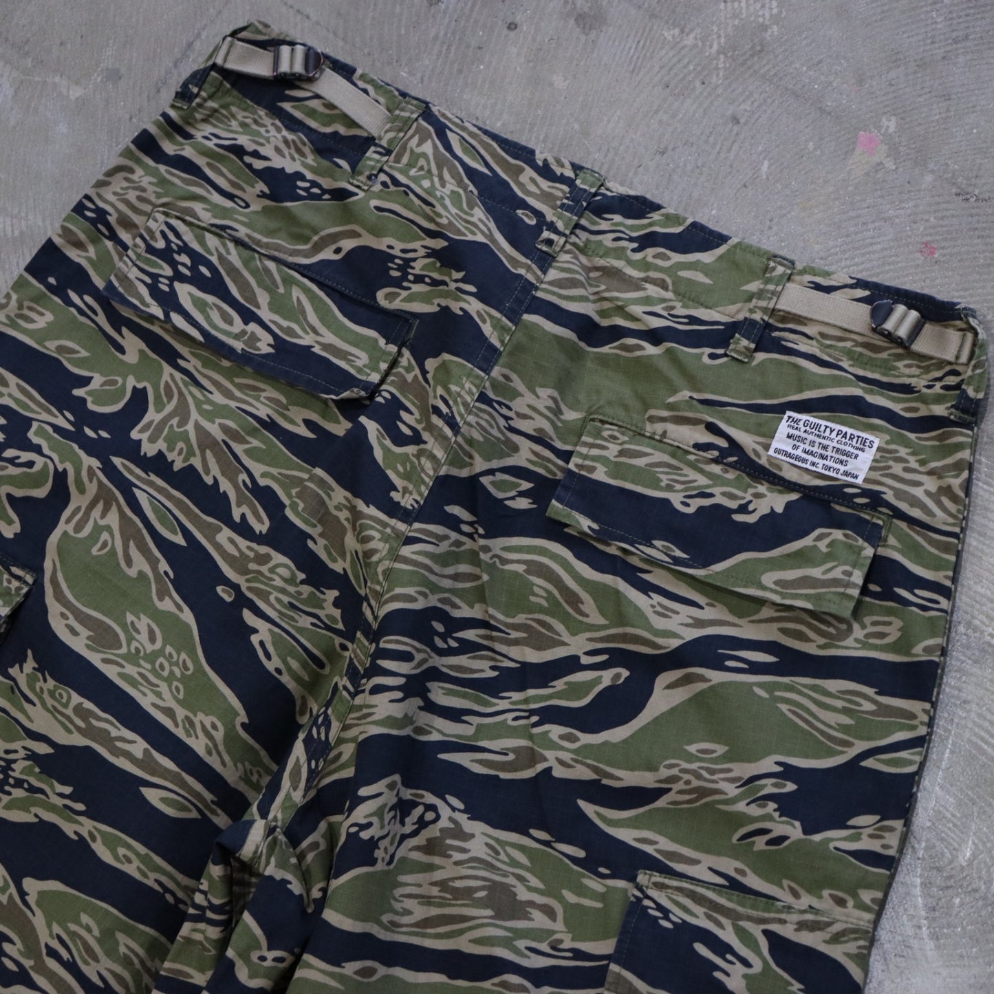 TIGERCAMO 6 袋长裤 #OLIVE [24FW-WMP-PT04]