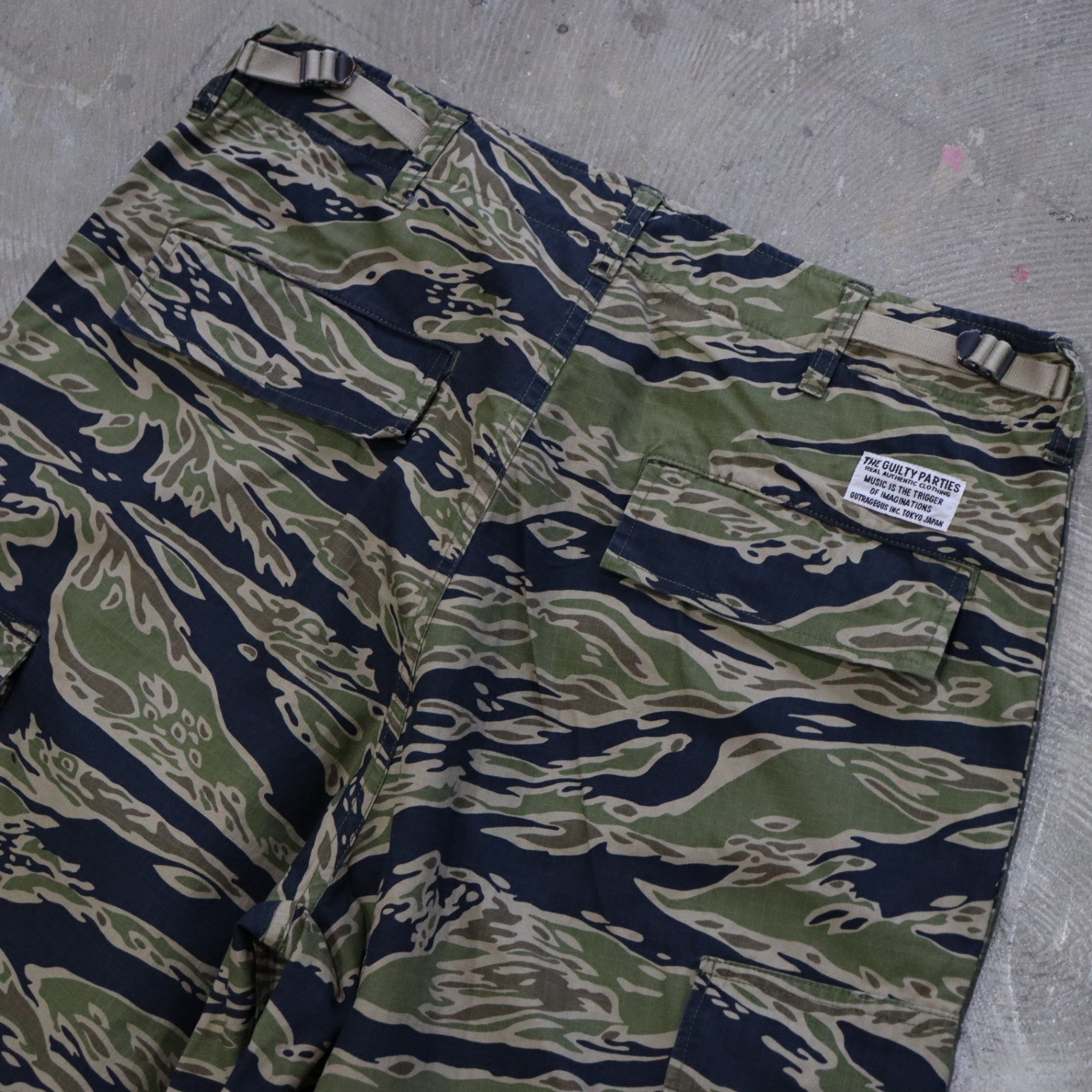 TIGERCAMO 6 POCKET TROUSERS #OLIVE [24FW-WMP-PT04]