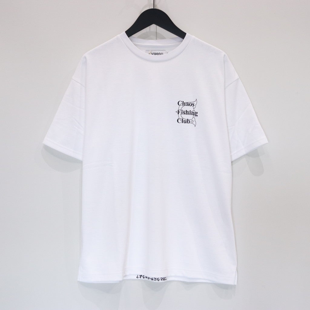 Chaos Fishing Club | DRY LOGO TEE #White [25SS-CFC07]