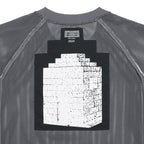 MESH RAGLAN COLOUR LONG SLEEVE T #GREY [CES25LT03]