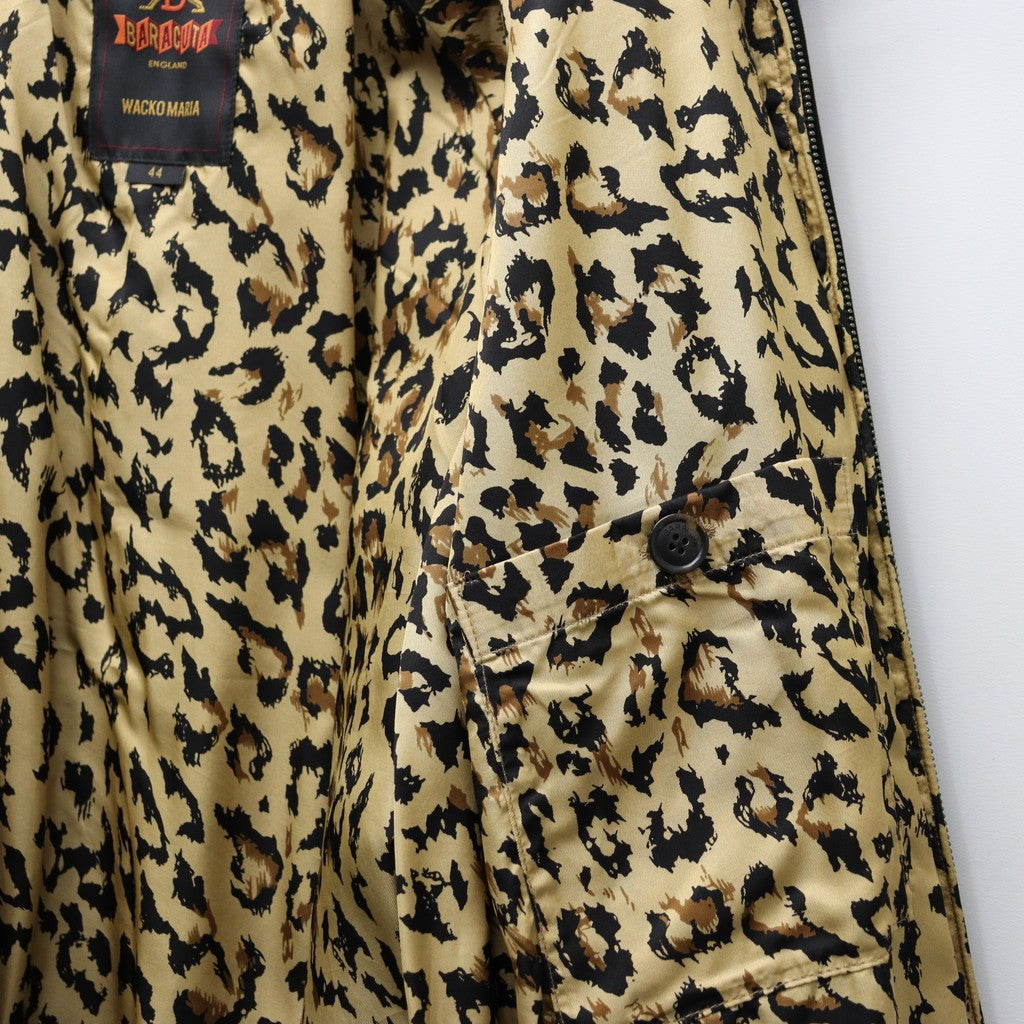 BARACUTA | G9 SUEDE LEATHER HARRINGTON JACKET #BLACK [25FW-WMO-BC01]