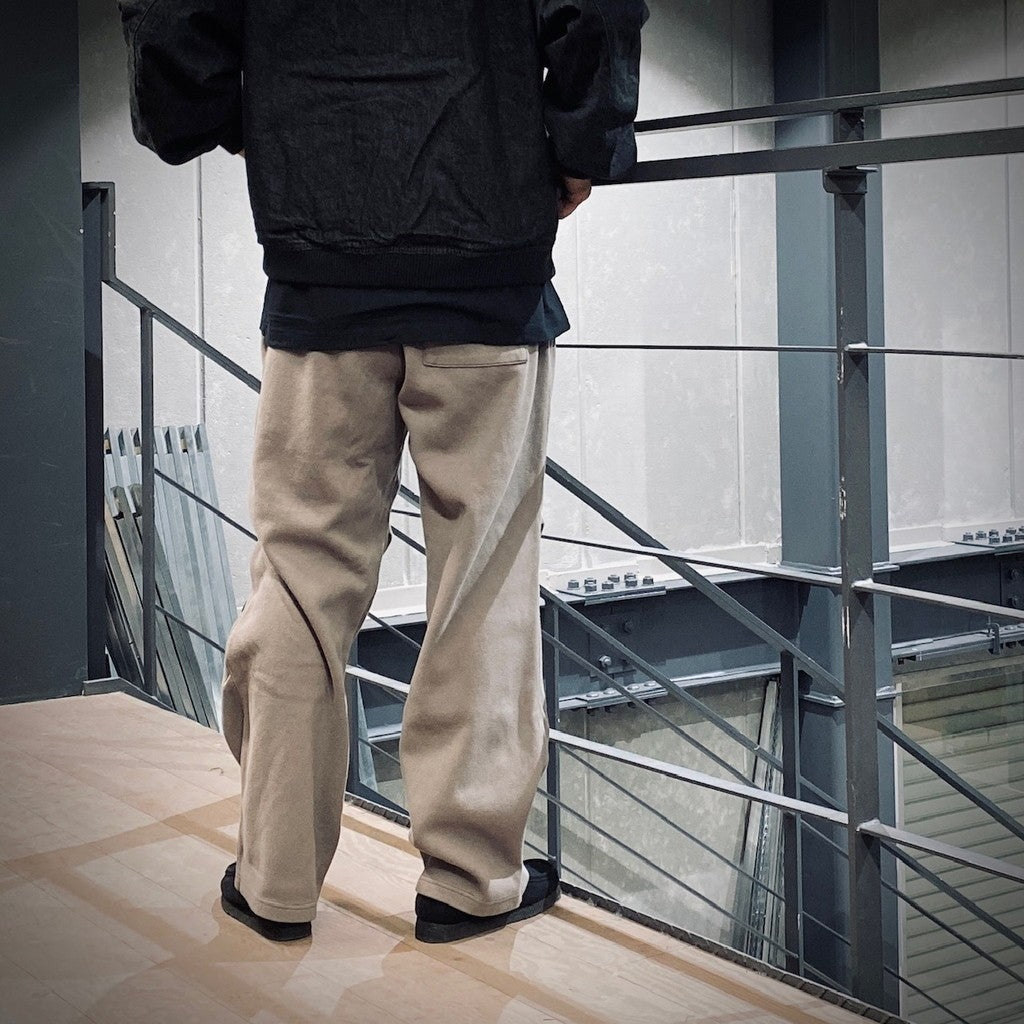DBL KNIT JOG PANTS #CHARCOAL [CES27PT20]