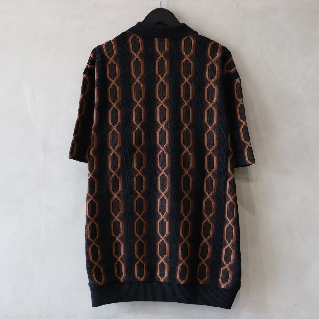 針織 POLO 衫 - 型號 3- #黑色 [24SS-WMK-KN21]