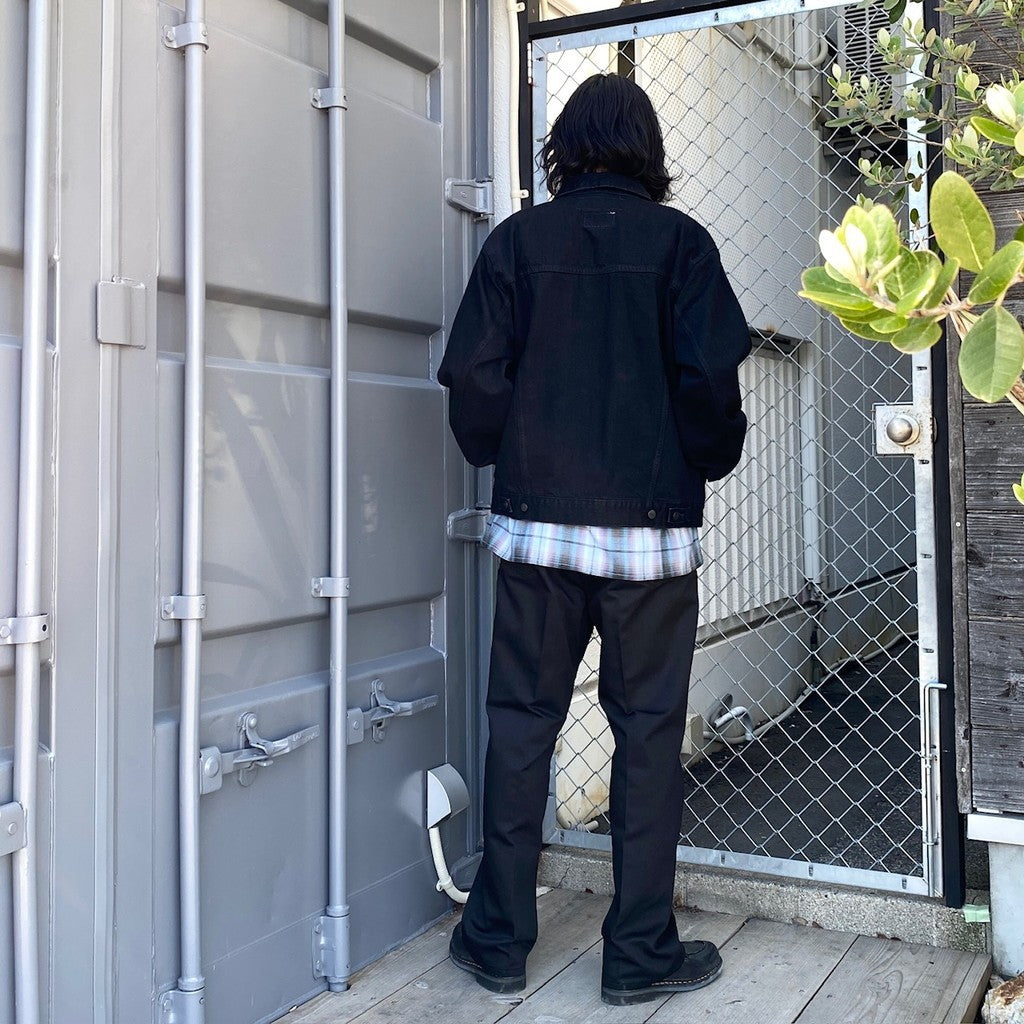 Wrangler | TRUCKER JACKET #BLACK [24SS-WMO-WG01]