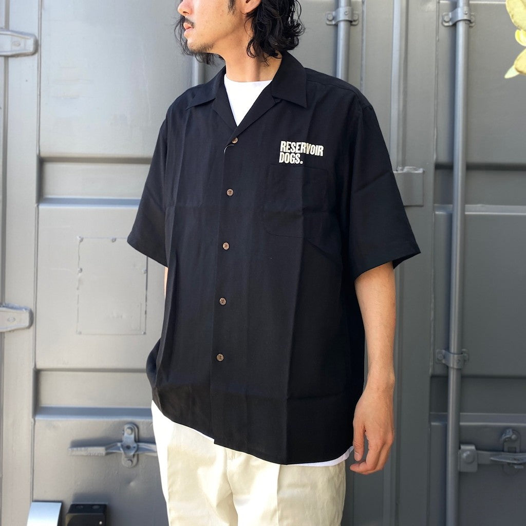 RESERVOIR DOGS | S/S HAWAIIAN SHIRT -TYPE 1- #BLACK [RD-WM-HI01]