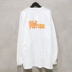 PULP FICTION | CREW NECK LONG SLEEVE T-SHIRT ( TYPE-2 ) #WHITE [PF-WM-LT02]