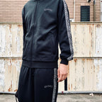 E LOGO TRACK PANTS #Black [25FW_B02]