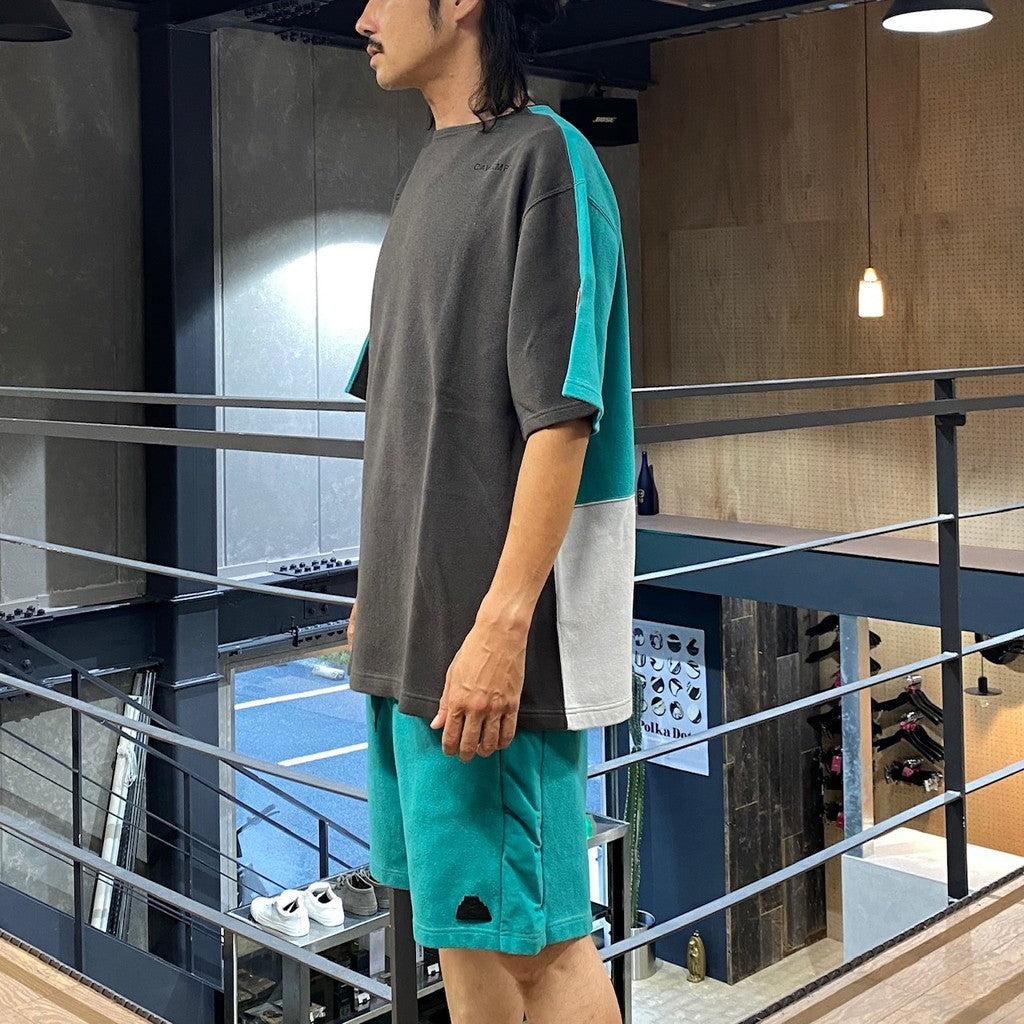 DBL KNIT SHORTS #GREEN [CES26PT19]