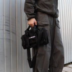 SMALL UTILITY SHOULDER BAG #BLACK [CES28G09]