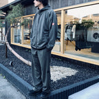 PE JERSEY JOG PANTS #CHARCOAL [CES29PT17]
