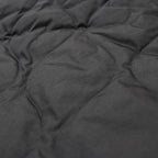 MILITARY W-ZIP V NECK DOWN JKT #BLACK [TAION-101ZML-1]