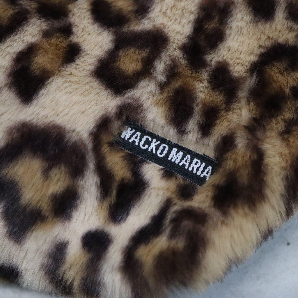 LEOPARD POUCH ( TYPE-3 ) #BEIGE [26FW-WMA-BG20]
